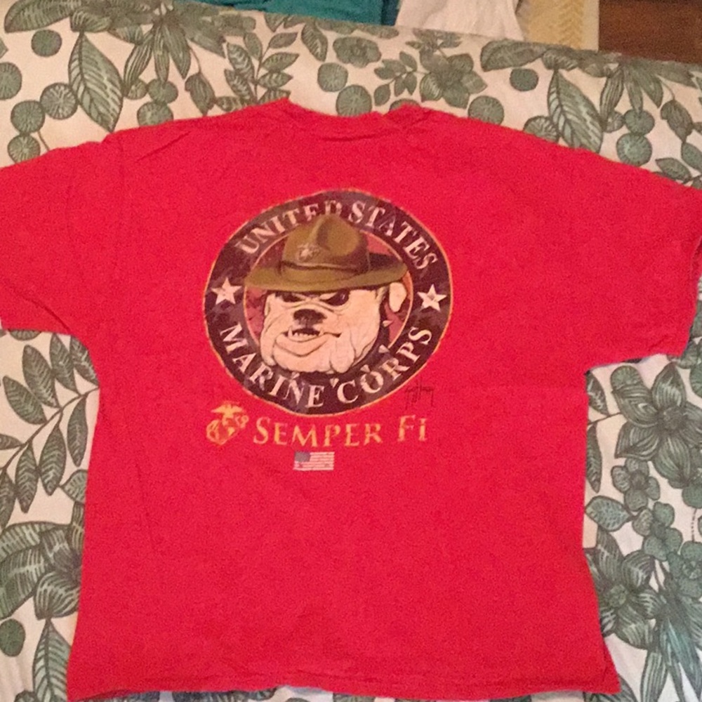 Guy Harvey USMC Pocket Tee